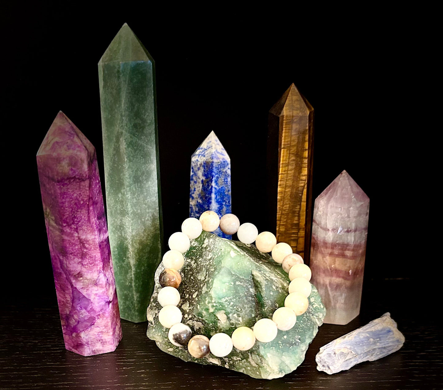 Pulsera de Amazonita – Energía tranquila y costera en cada cuenta