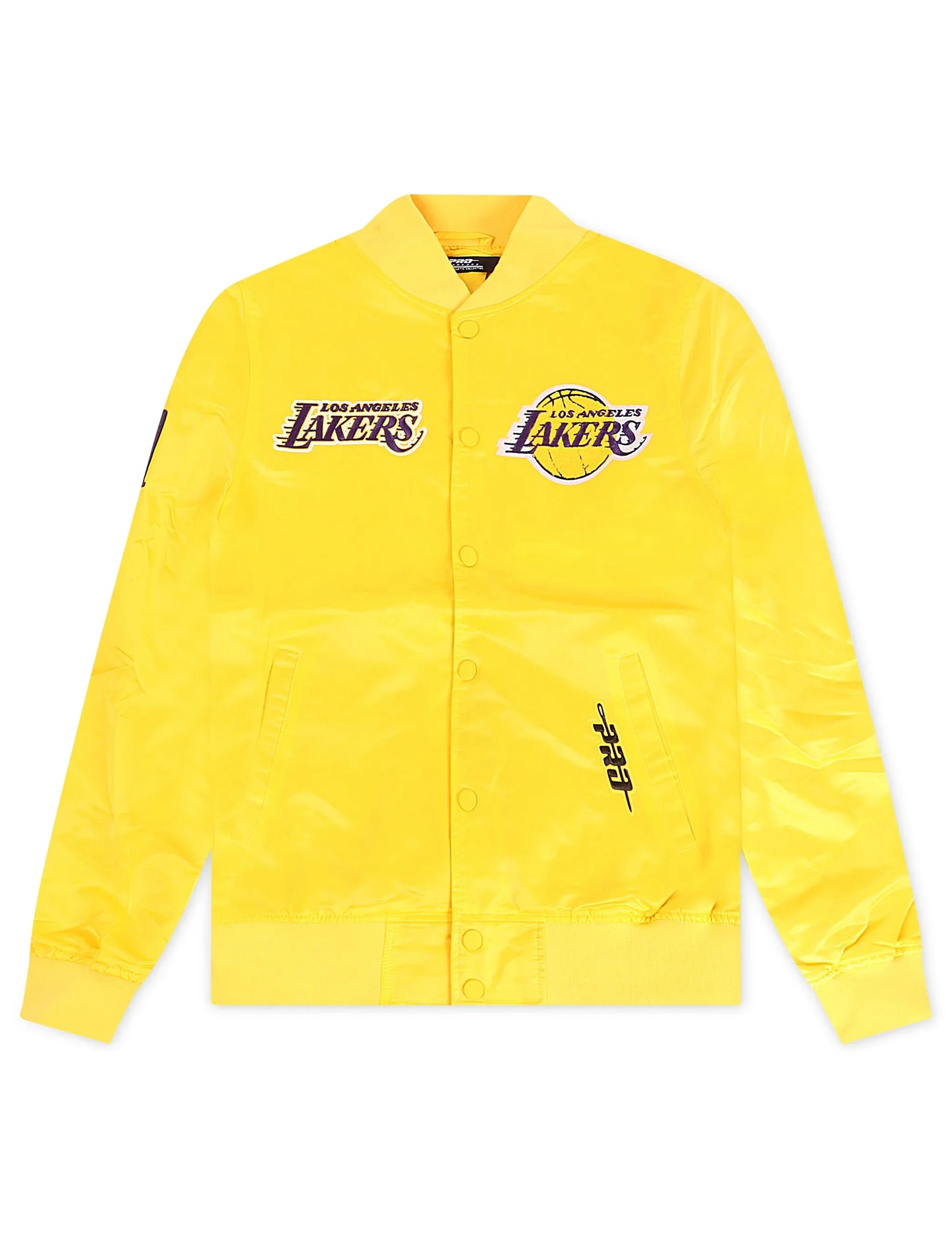 Chaqueta de satén Pro Standard Los Angeles Lakers de recuerdo - Dorada