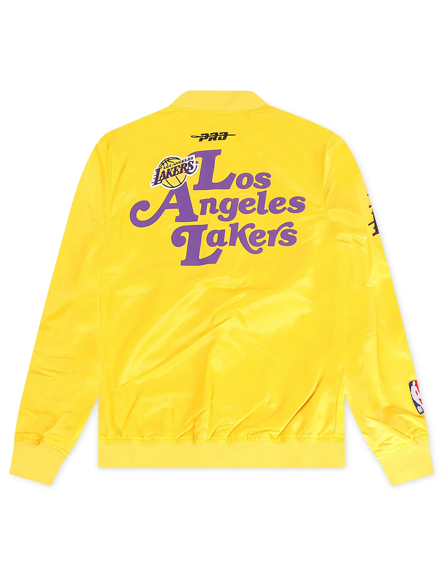 Chaqueta de satén Pro Standard Los Angeles Lakers de recuerdo - Dorada