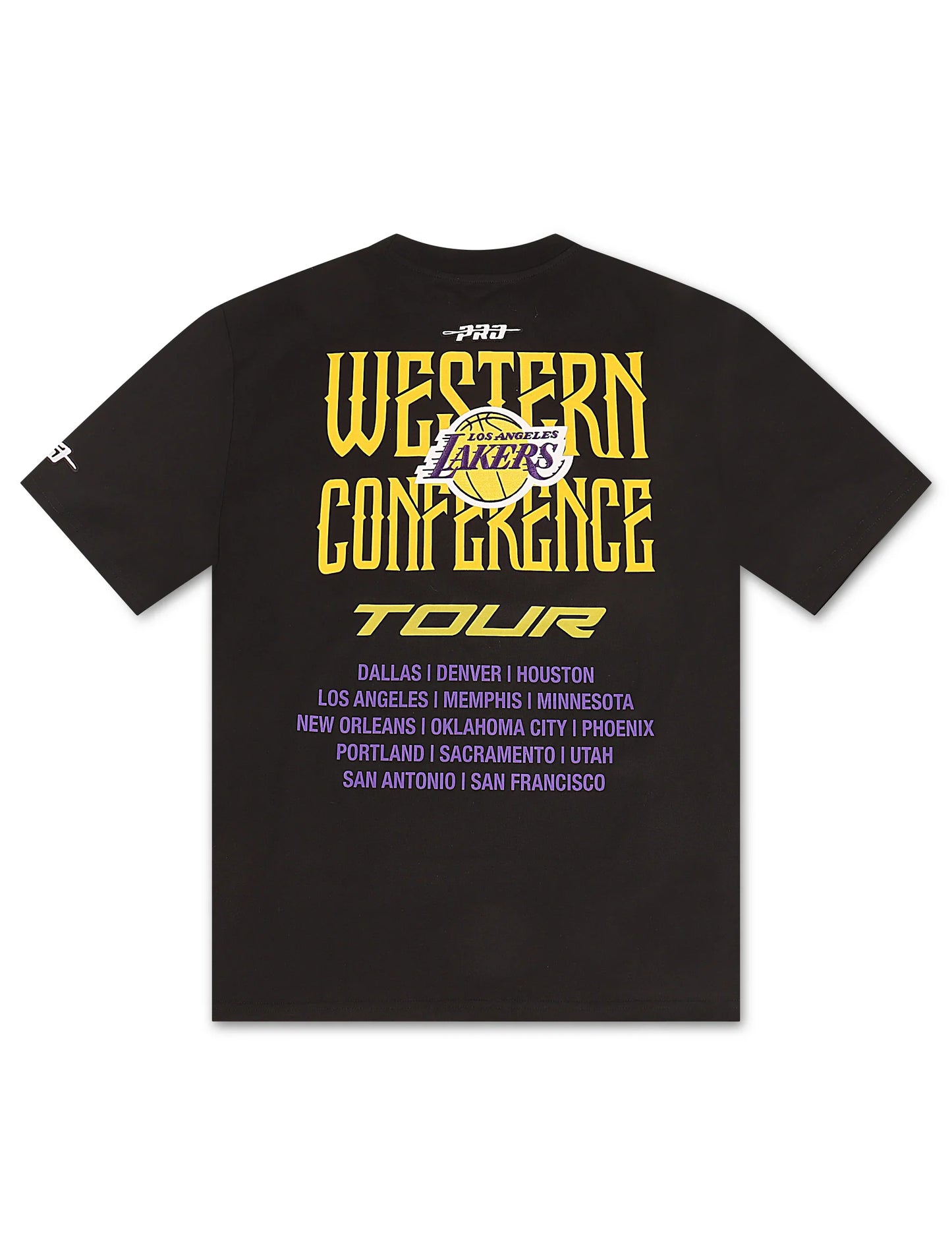 Camiseta Pro Standard LA Lakers City Tour - Negro