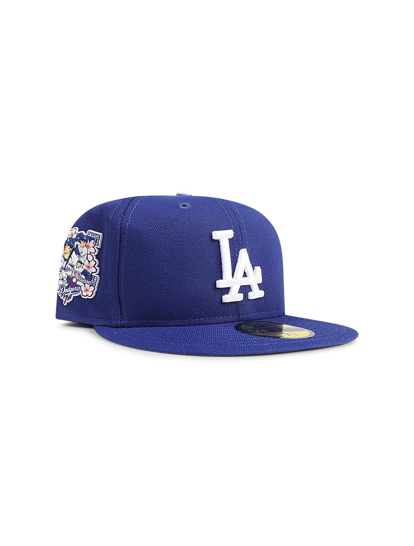 Gorra New Era 5950 LA Dodgers Ohtani Sasaki Yamamoto - Azul Royal