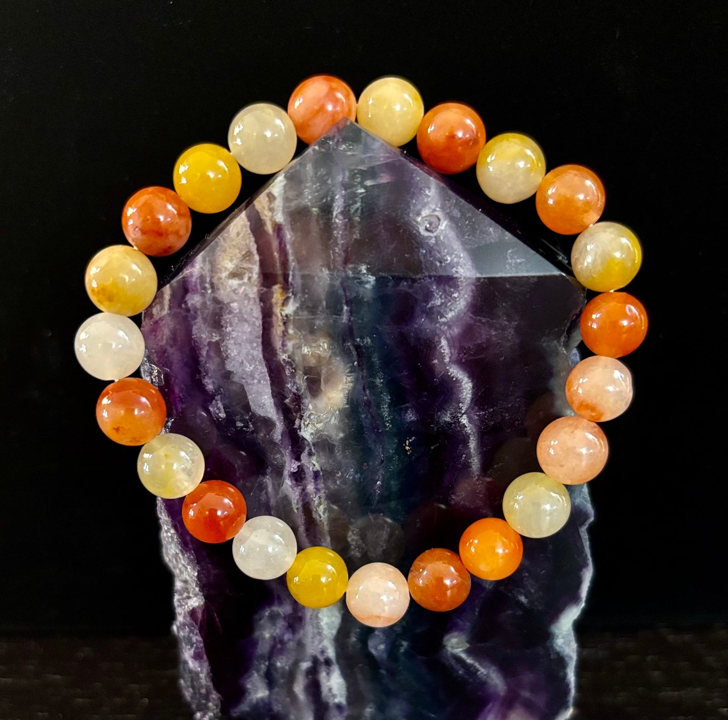 Pulsera de Aventurina Roja – Confianza, Creatividad y Energía Conectada a Tierra (Muñecas Medianas a Grandes)