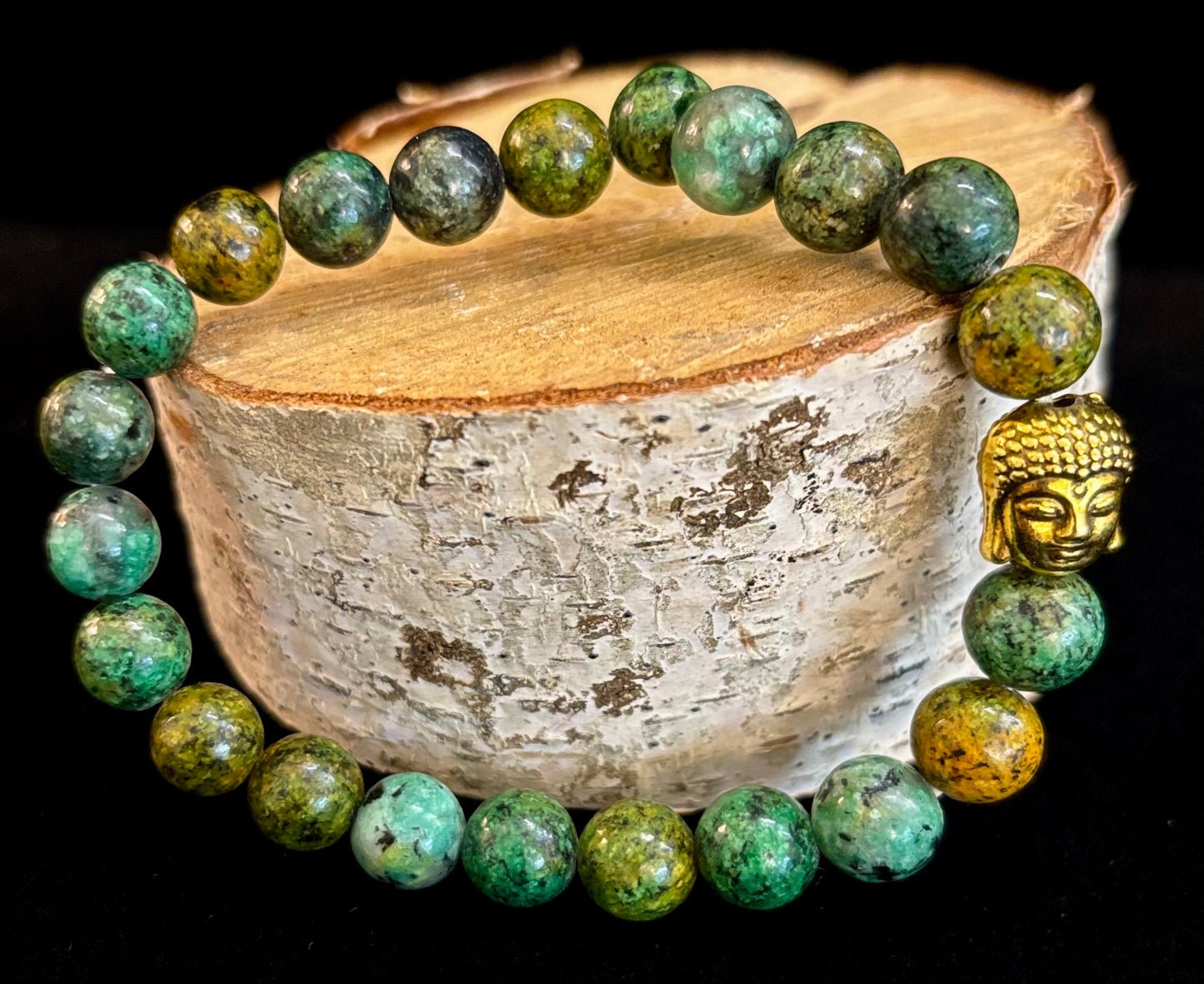Pulseras de Buda con Gemas Hechas a Mano
