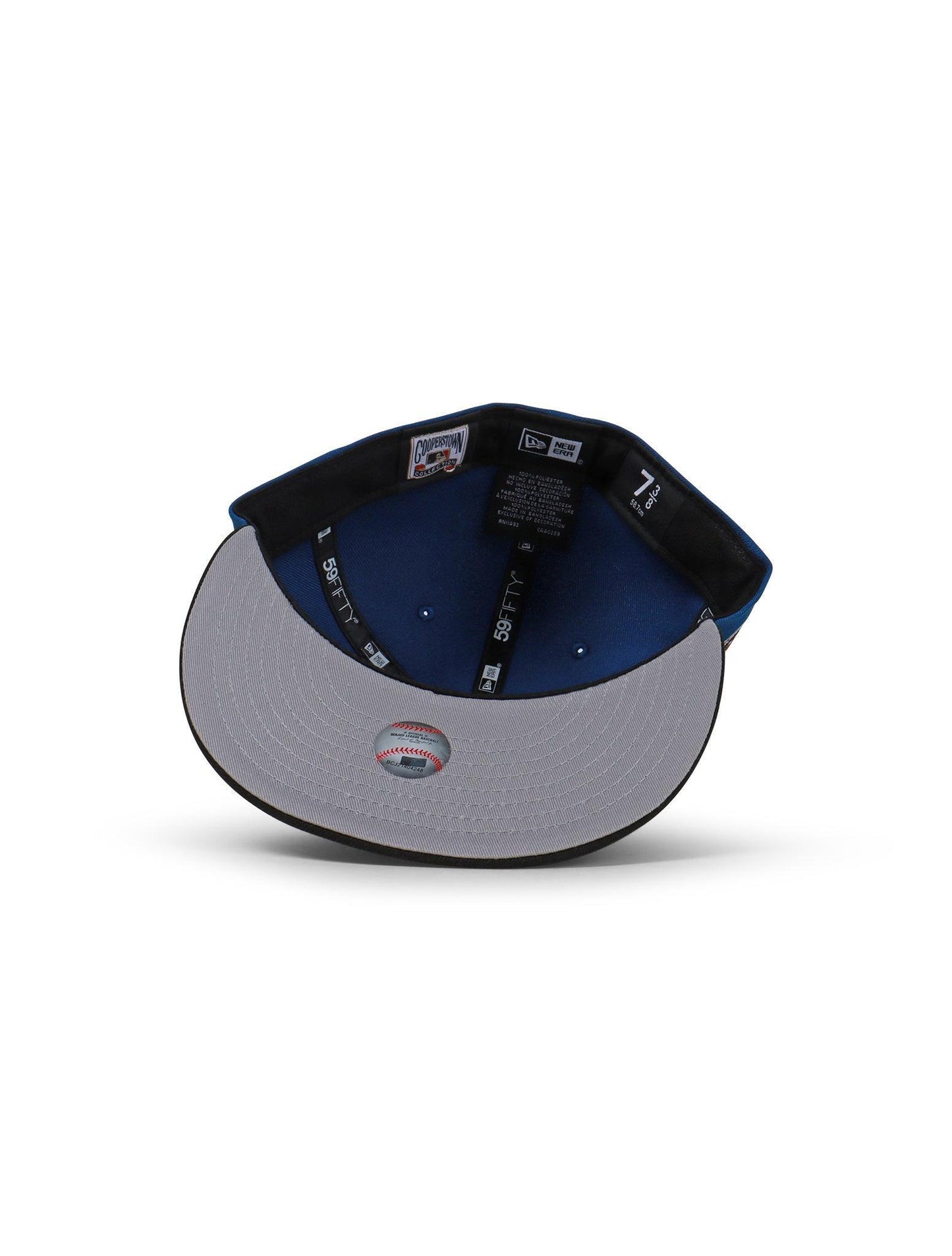 Gorra New Era 5950 Dodgers 50 Aniversario - Azul/Negro