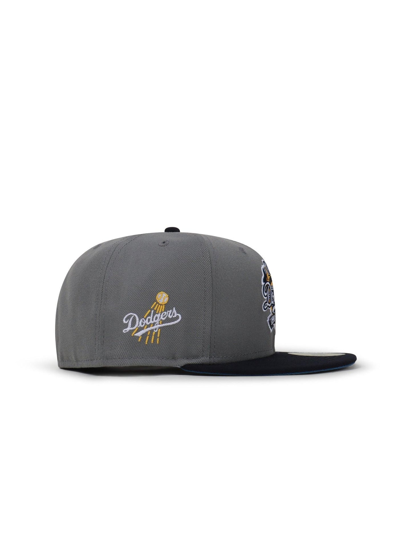 Gorra New Era 5950 Dodgers 100 Aniversario - Misty Morning/Azul Marino