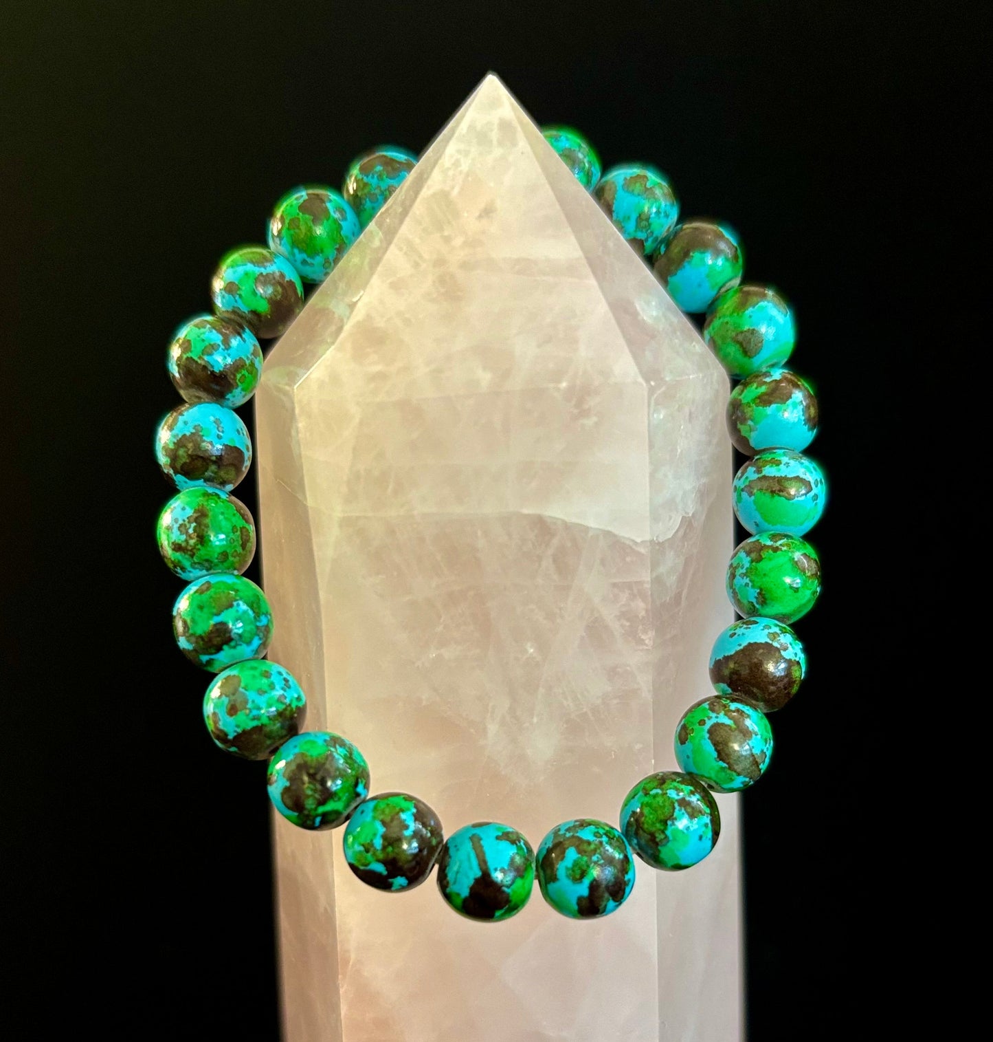 Pulsera Bohemio Estilo Playero Antiestrés – Cuentas Relajantes de 8mm para Muñecas Medianas 🌴💆‍♀️🌊
