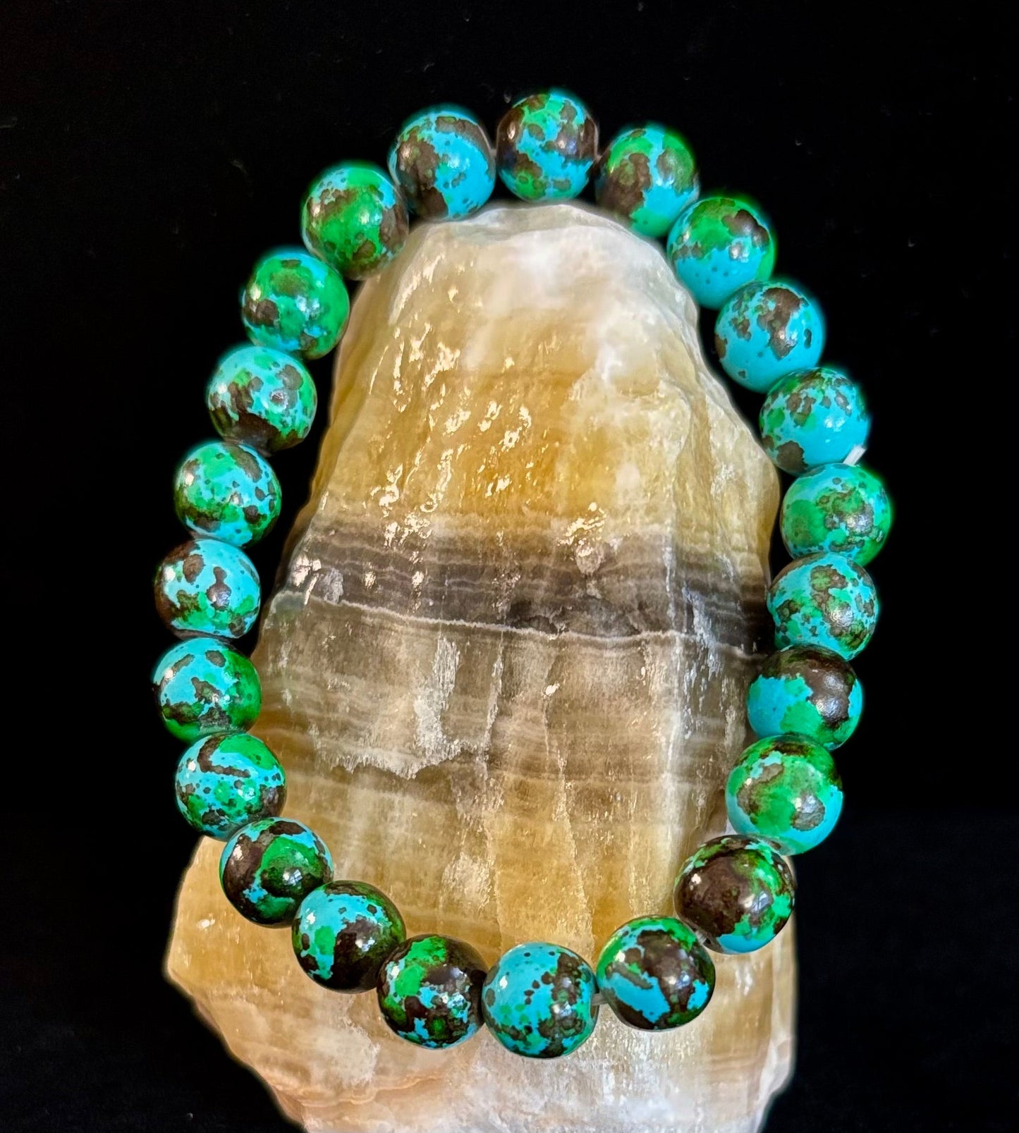 Pulsera Bohemio Estilo Playero Antiestrés – Cuentas Relajantes de 8mm para Muñecas Medianas 🌴💆‍♀️🌊