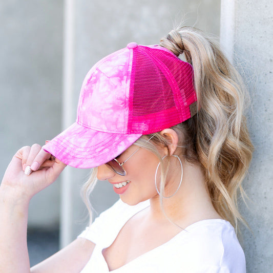 Gorras de Cola de Caballo Teñidas CC