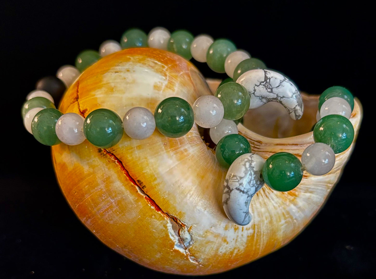 Pulsera de Piedras Naturales "Equilibrio y Audacia" – Cuentas de 10mm | Hecha a mano en EE. UU.