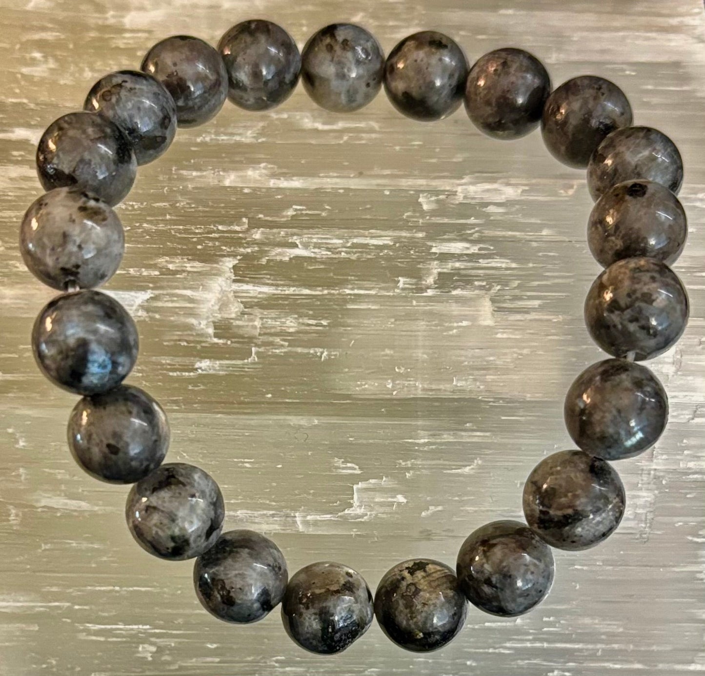 Pulsera de Protección y Transformación de Labradorita – Piedras Naturales de 8mm, 10mm, 12mm