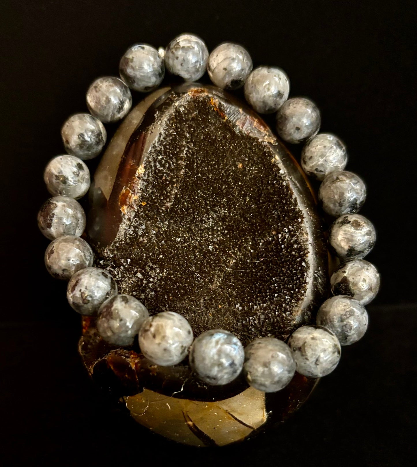 Pulsera de Protección y Transformación de Labradorita – Piedras Naturales de 8mm, 10mm, 12mm