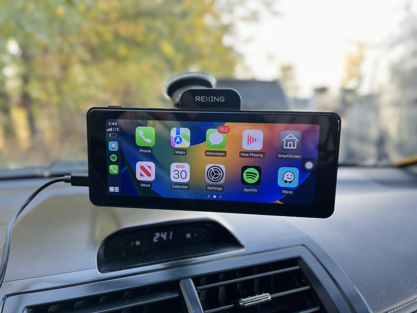 Soporte de ventosa Rexing para Dash Cam CPDuo-686