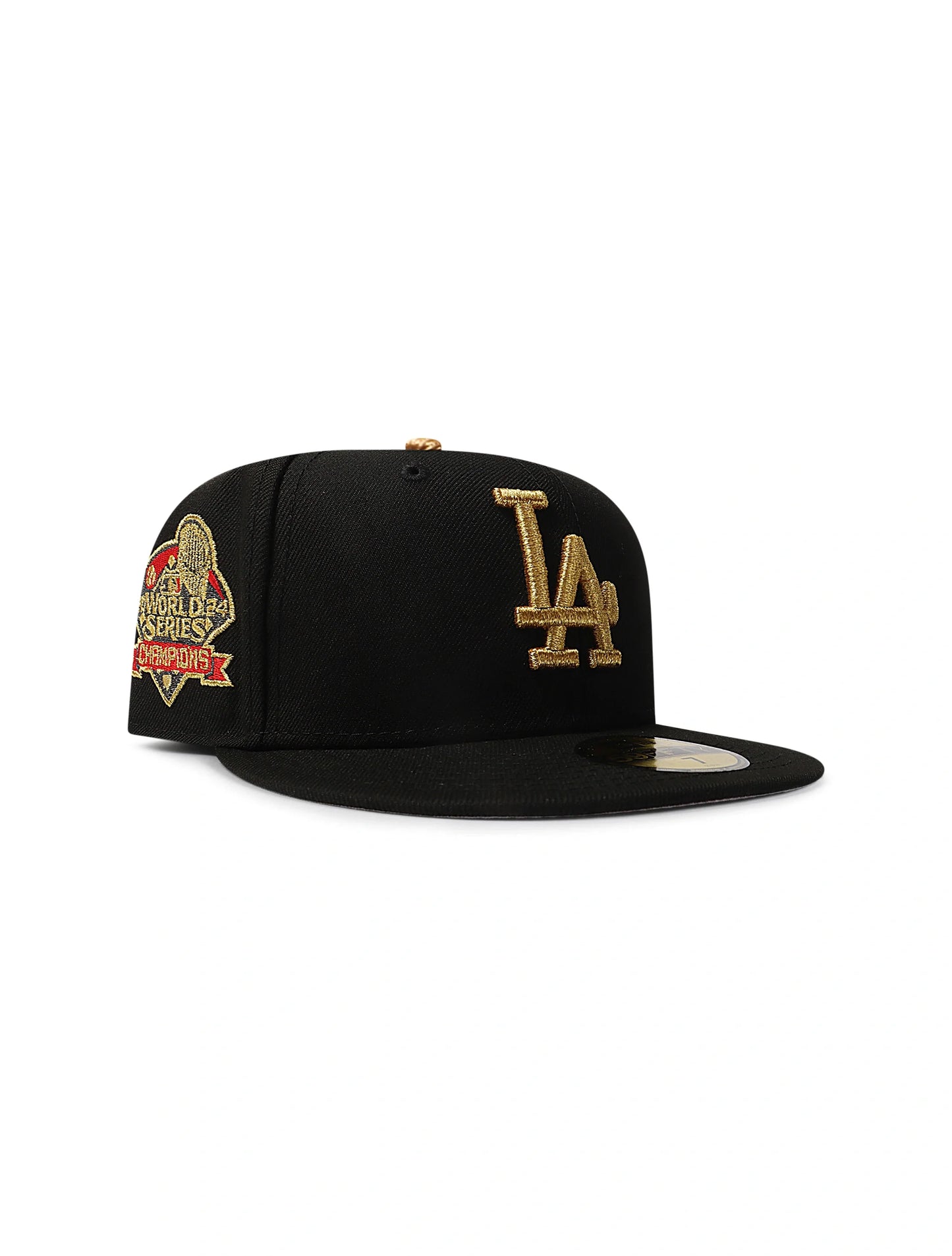 New Era 5950 LA Dodgers Campeones de la Serie Mundial - Negro/Oro