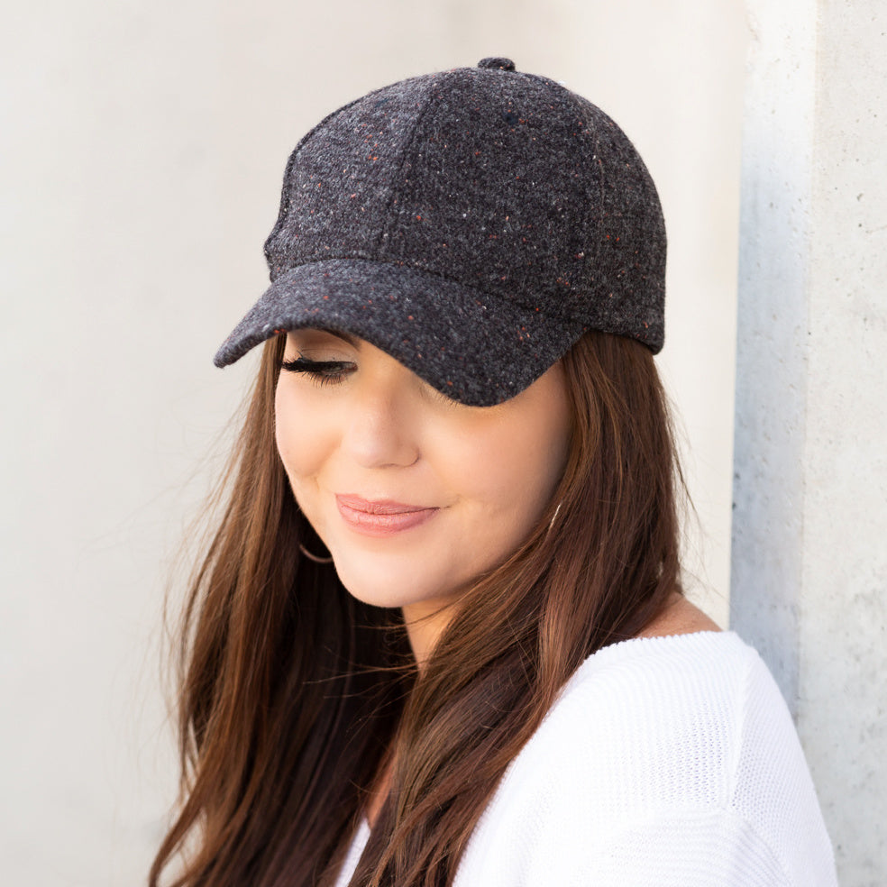 Gorras de otoño de tweed