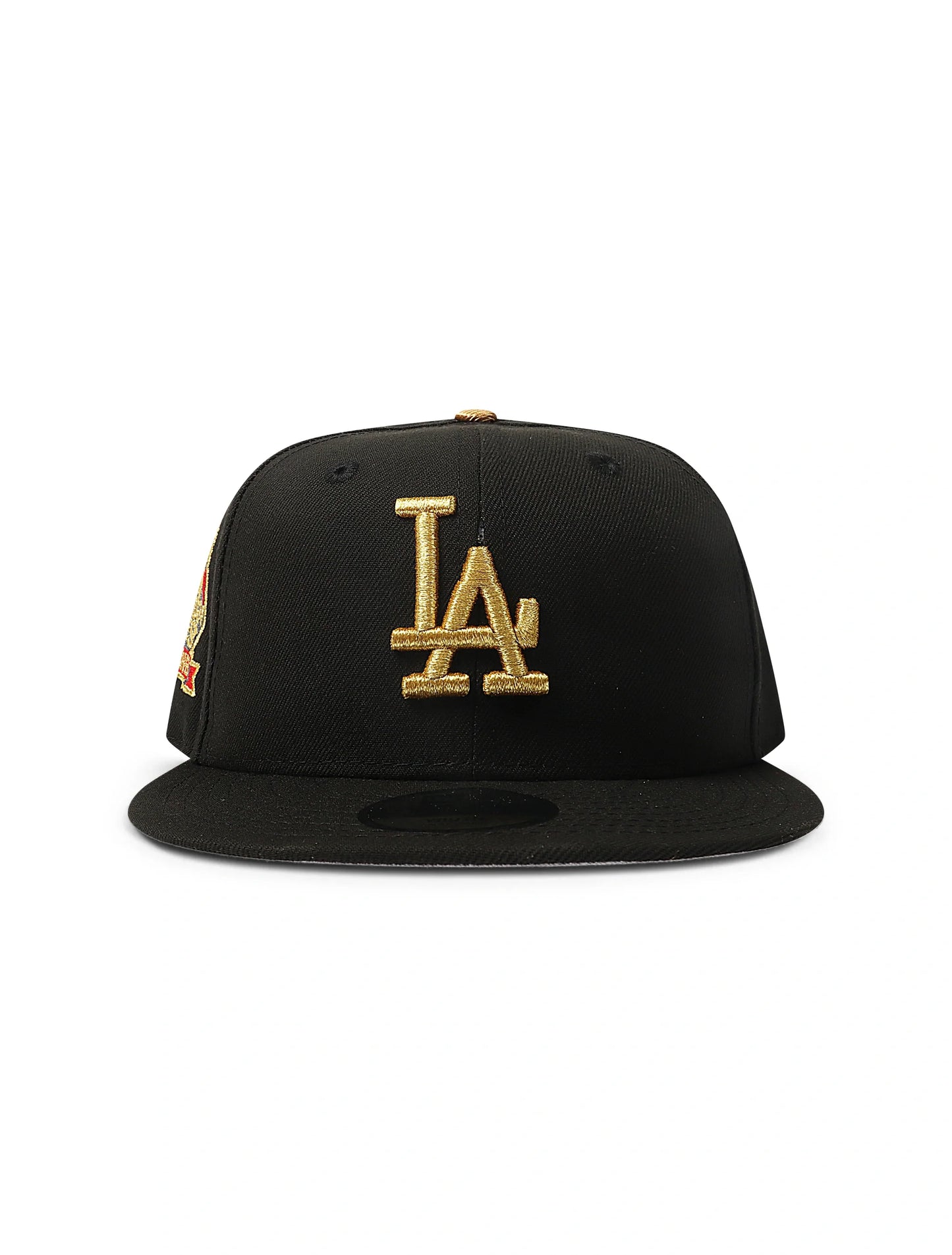 Gorra ajustable New Era 950 LA Dodgers World Series - Negro/Oro