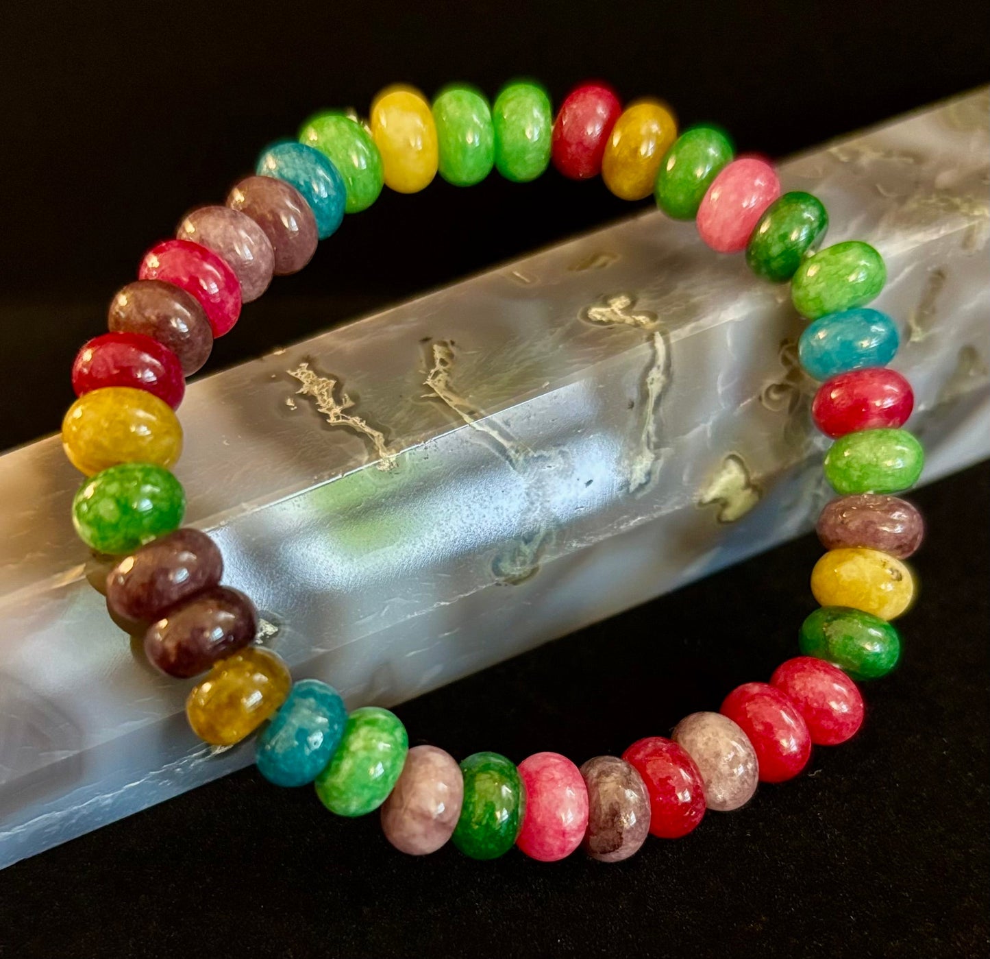 Pulsera de los Deseos con Turmalina Multicolor