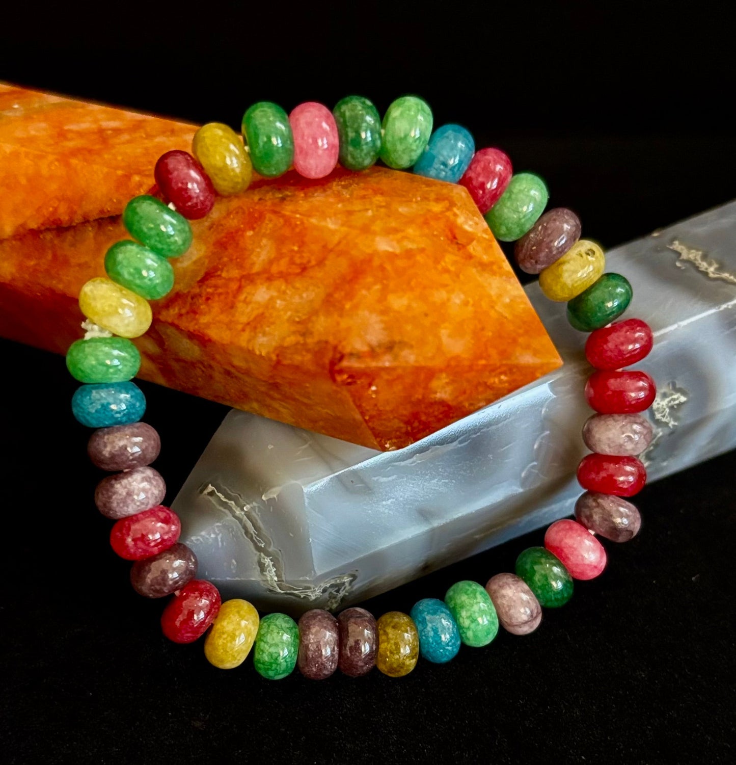 Pulsera de los Deseos con Turmalina Multicolor