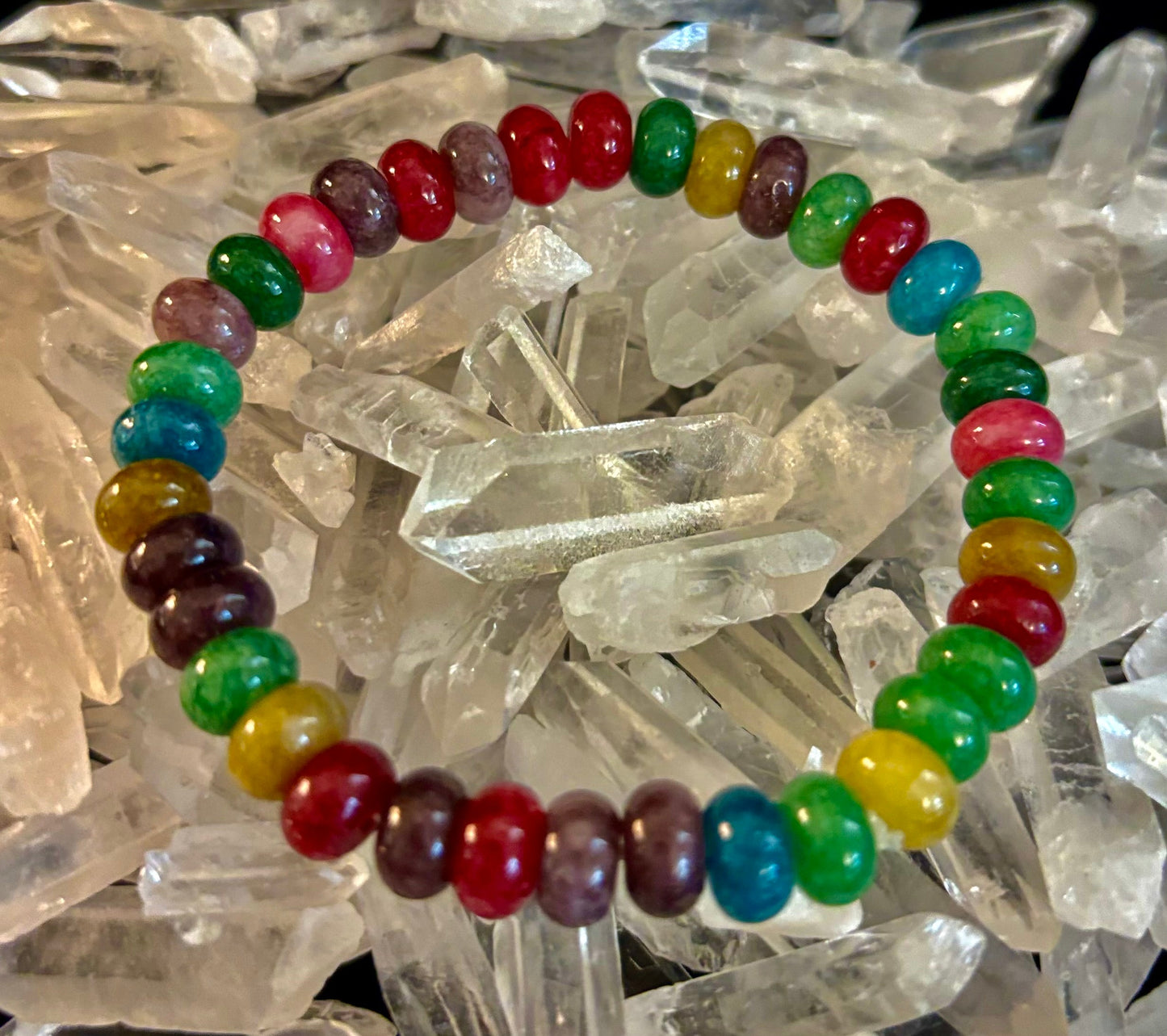 Pulsera de los Deseos con Turmalina Multicolor