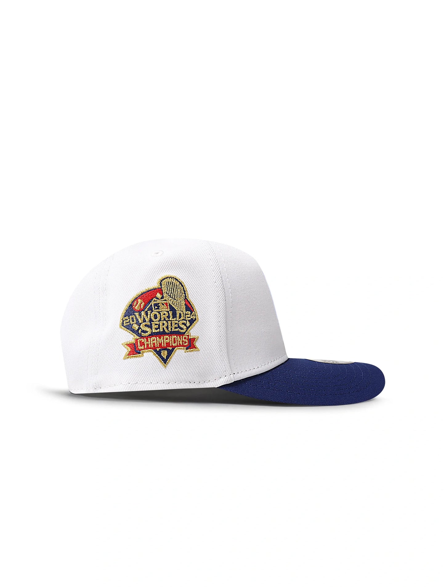 Gorra ajustable New Era 940 LA Dodgers World Series 2024 - Blanco/Dorado