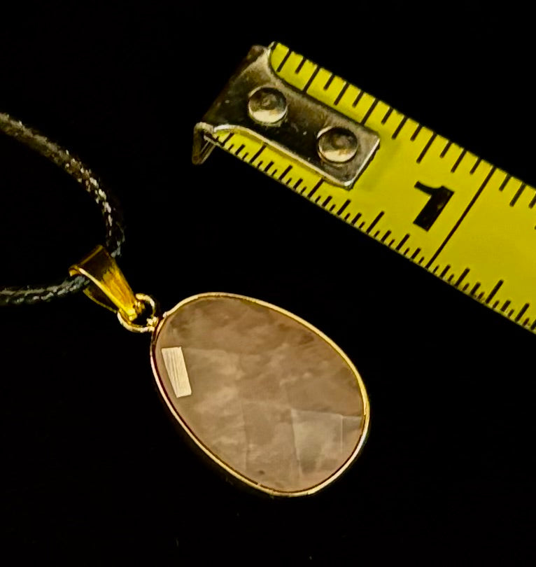 Collar con gota de cristal – Colgante en forma de lágrima de 2.5 cm (Hecho en Australia)