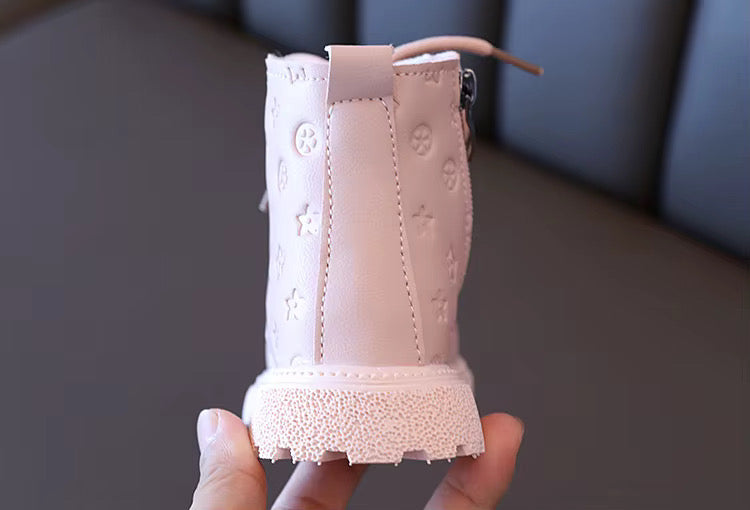 Kids Hiking Ankle Boots - Lace Up Outdoor Boots for Boys & Girls | AURORE LUXURE