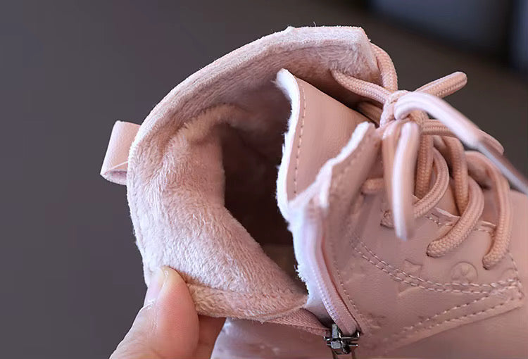 Kids Hiking Ankle Boots - Lace Up Outdoor Boots for Boys & Girls | AURORE LUXURE