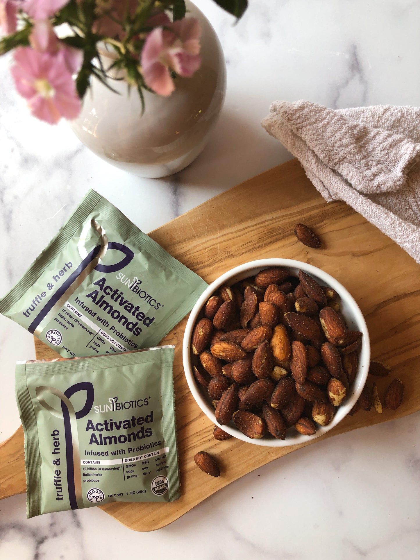 Activated Almonds - Infused with Probiotics - Truffle & Herb