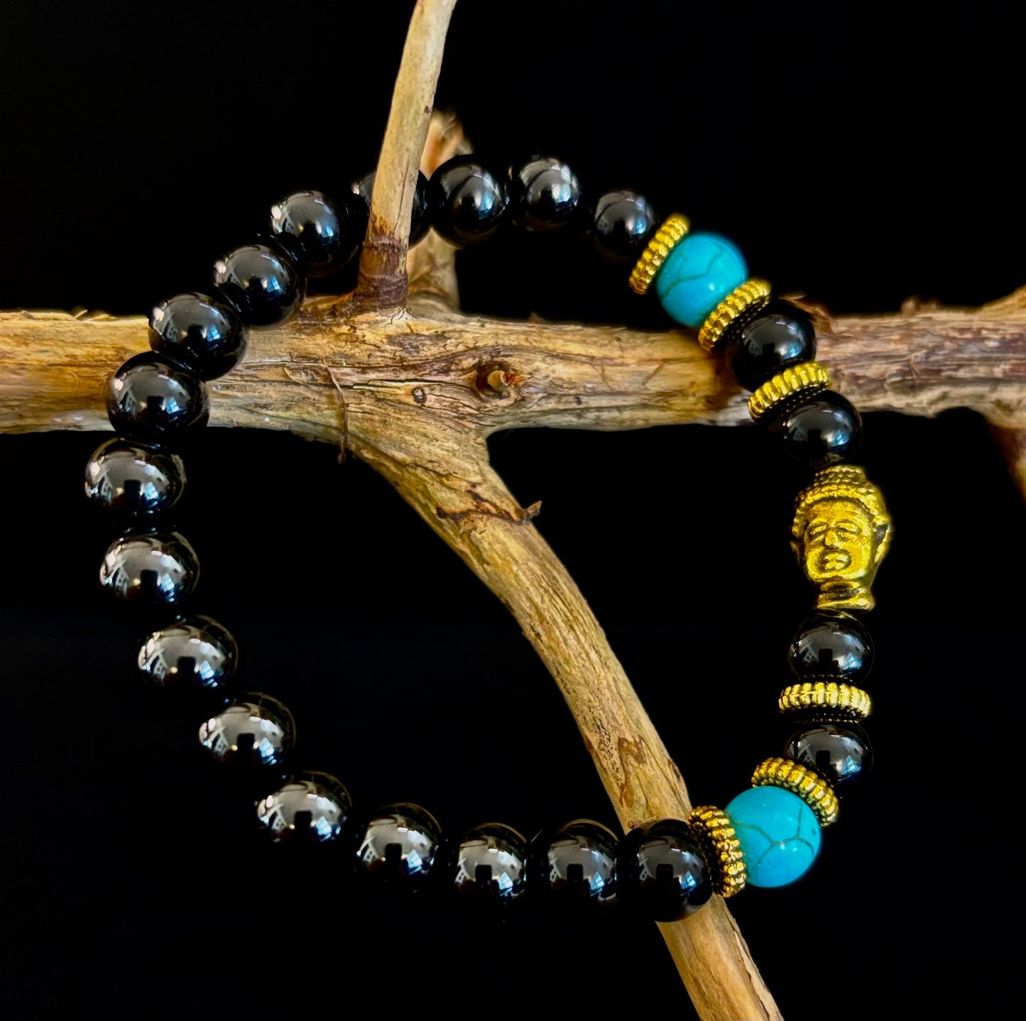 Pulseras de Buda con Gemas Hechas a Mano