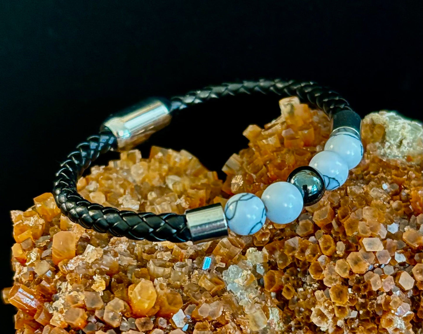 Pulsera trenzada con hebilla magnética – 4 estilos únicos – Muñecas medianas