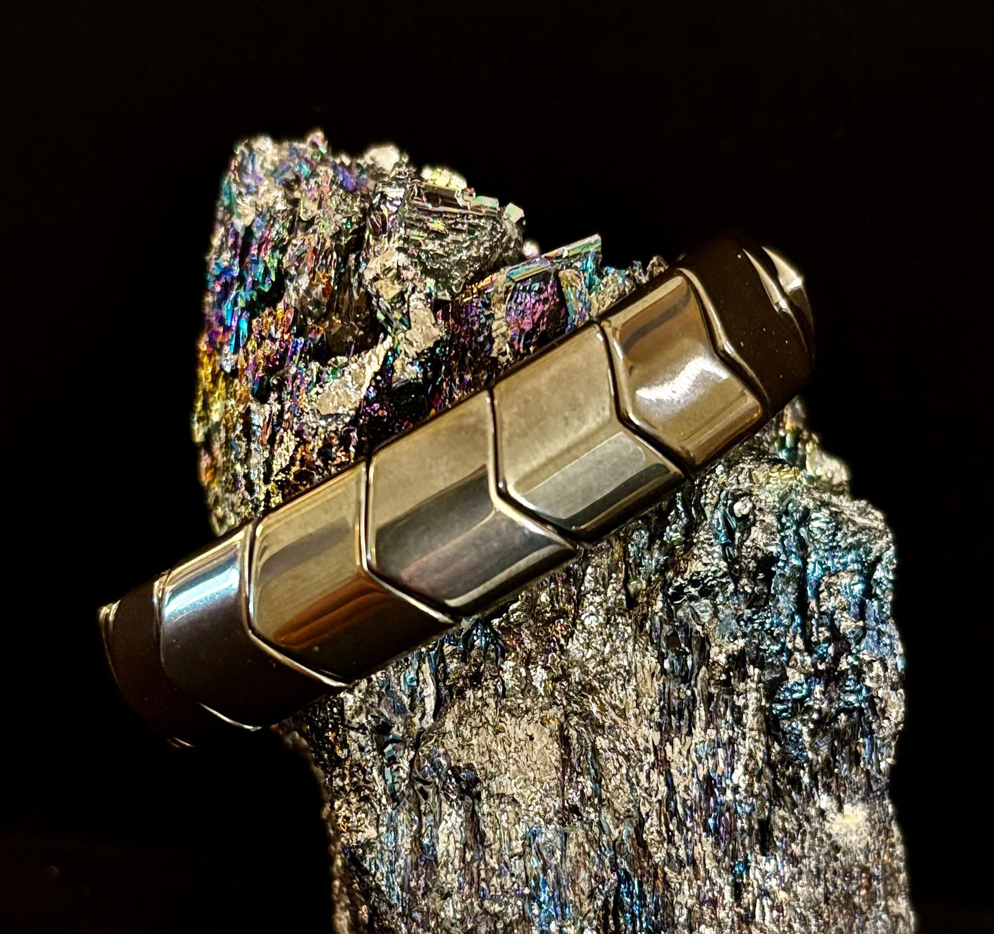 Pulsera "Fuerza Anclada" – Equilibrio • Protección • Confianza (Muñecas Medianas a Grandes)