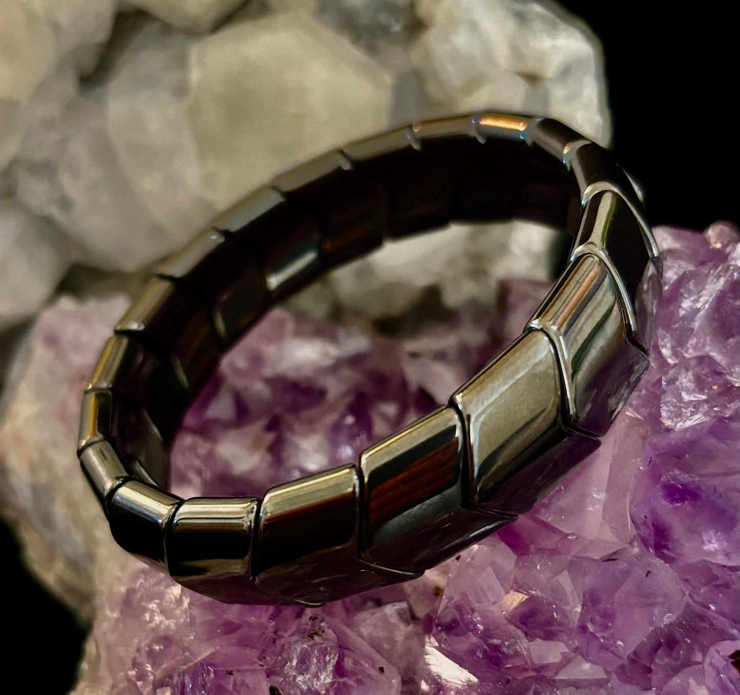 Pulsera "Fuerza Anclada" – Equilibrio • Protección • Confianza (Muñecas Medianas a Grandes)
