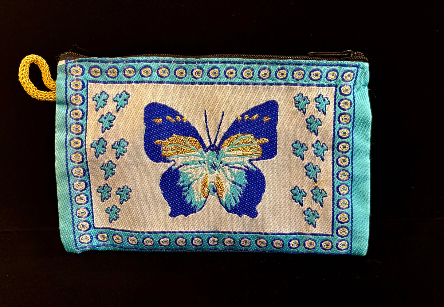 Monedero turco de ojo turco hecho a mano | Bolsita de tela de 4x6 para protección y estilo