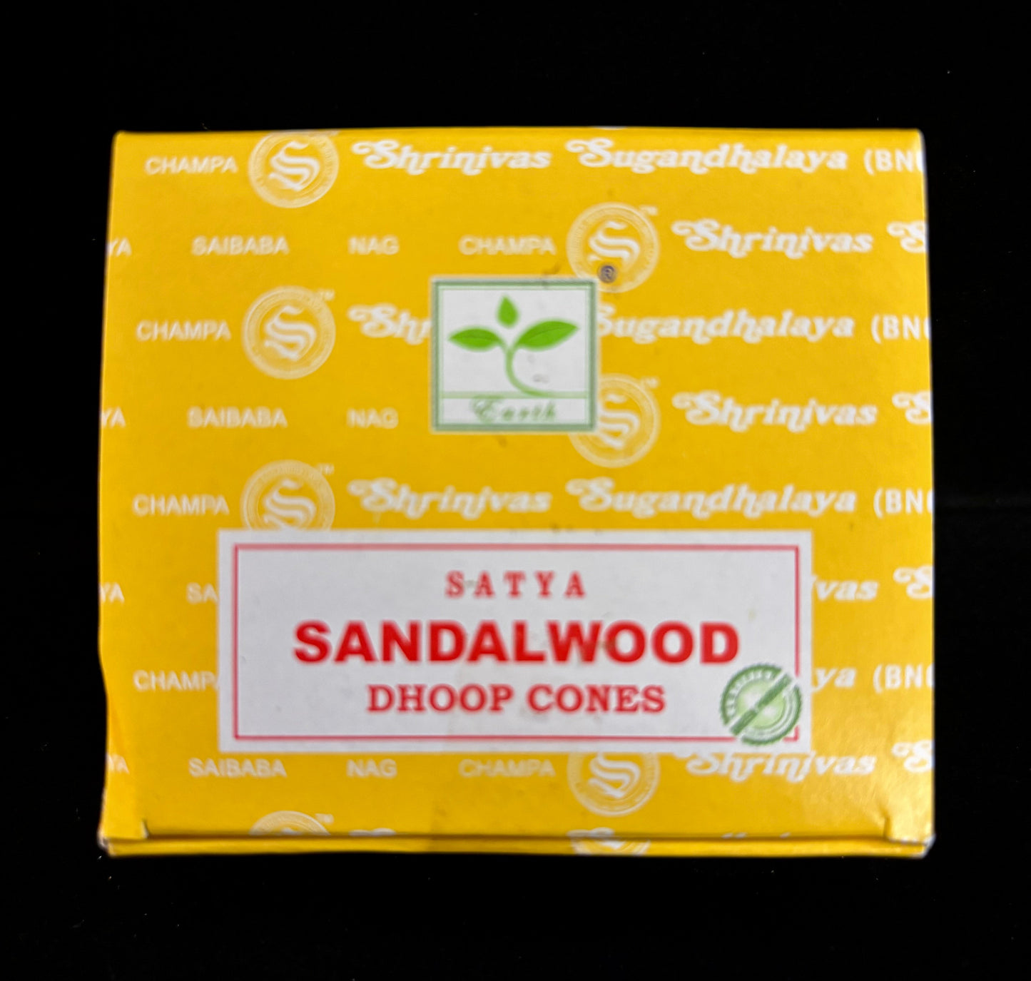 Conos de Incienso Satya Dhoop | 7 fragancias de la India – Nag Champa, Palo Santo, Sándalo y más