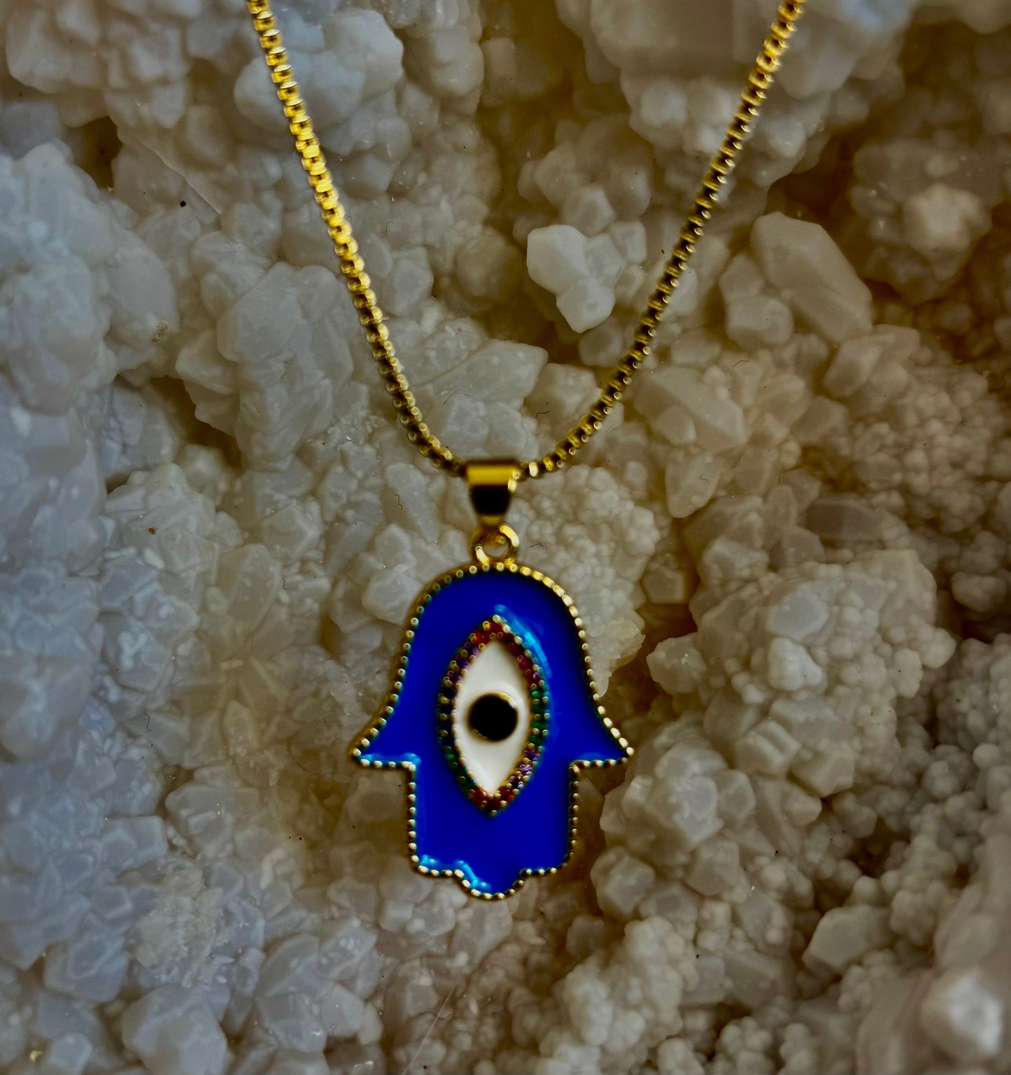 Collar de ojo turco – Hecho en Turquía (Rojo o azul)