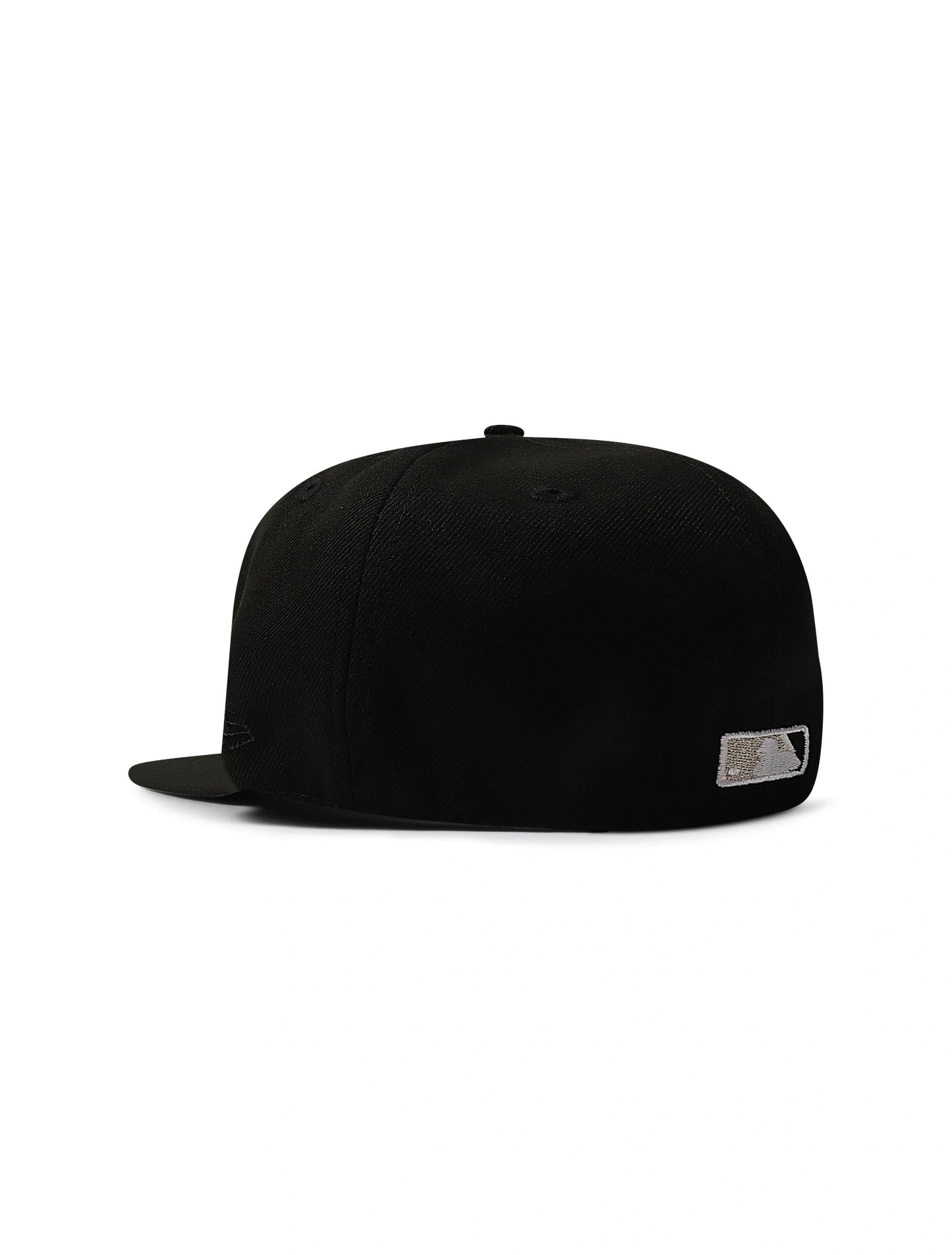Gorra New Era 5950 Dodgers Side LA Metallic Script - Negro/Plata