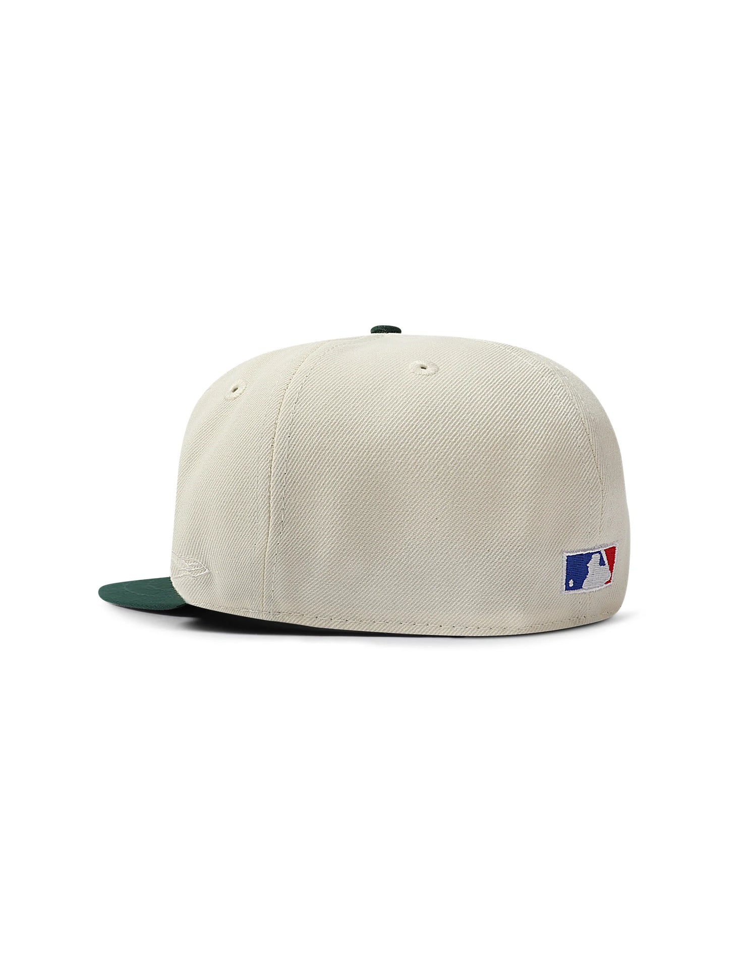Gorra New Era 5950 Dodgers LA Invertida Serie Mundial - Cromo/Verde