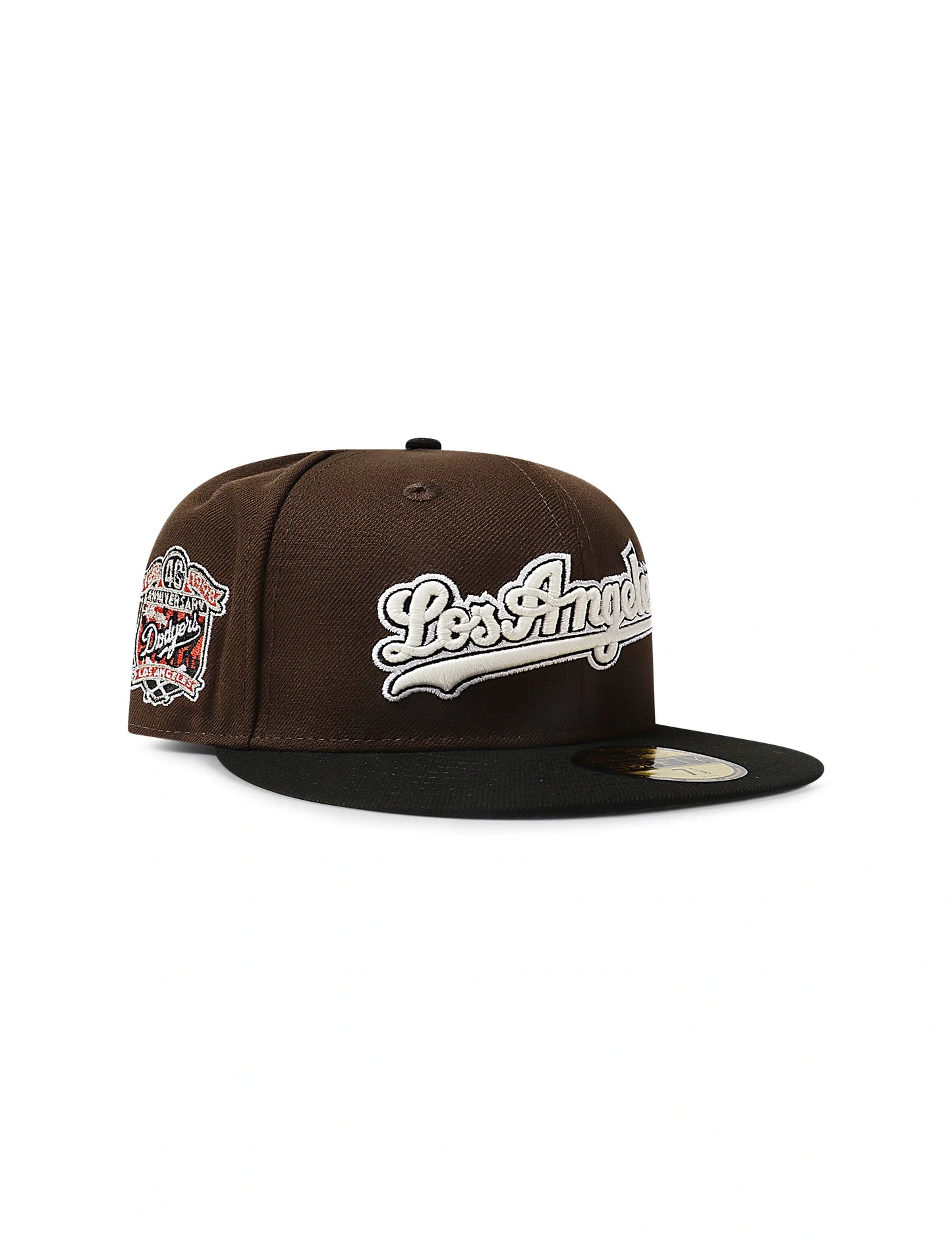Gorra New Era 5950 Dodgers que brilla en la oscuridad - Marrón/Negro