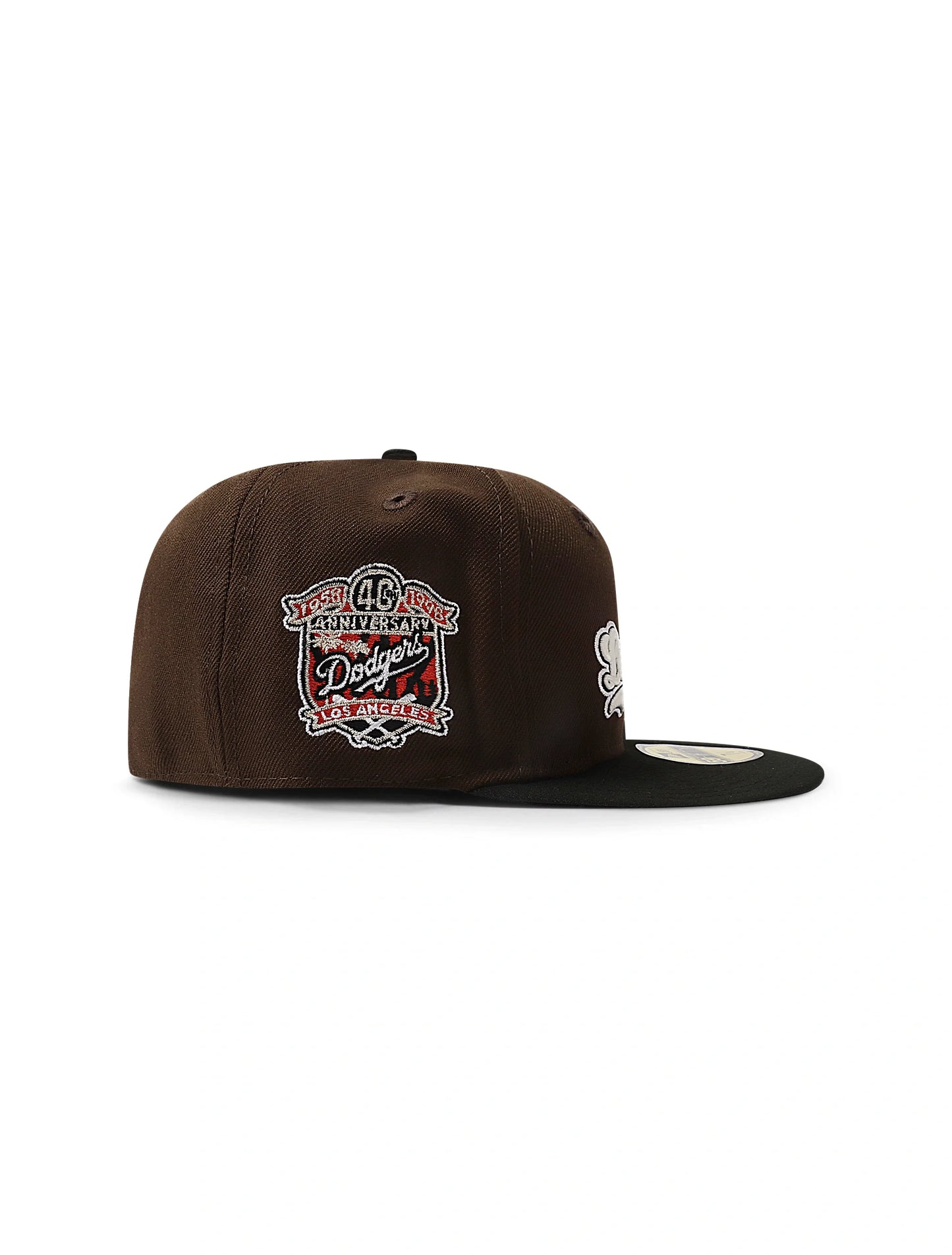 Gorra New Era 5950 Dodgers que brilla en la oscuridad - Marrón/Negro
