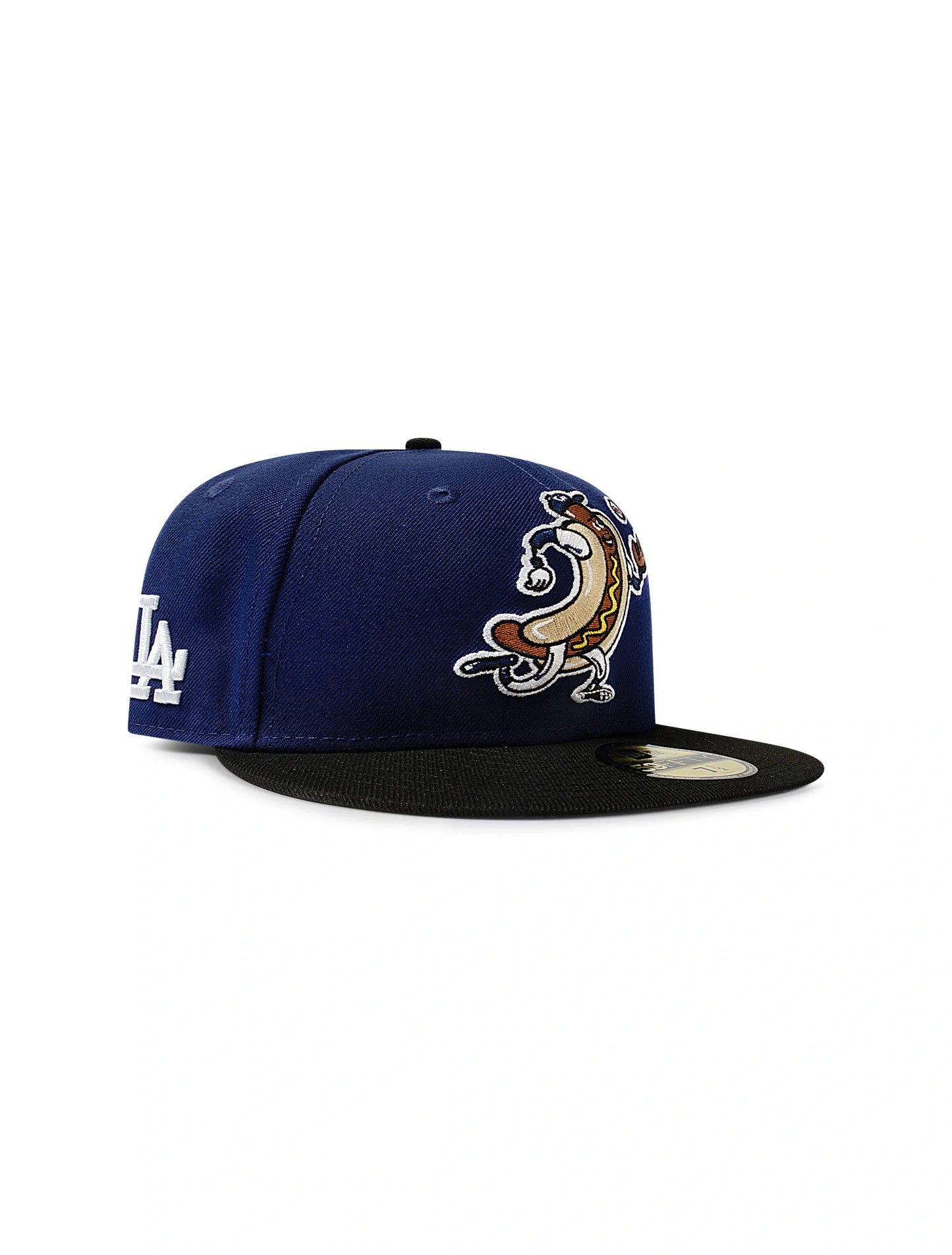 Gorra New Era 5950 LA Dodgers Mascota - Azul/Negro