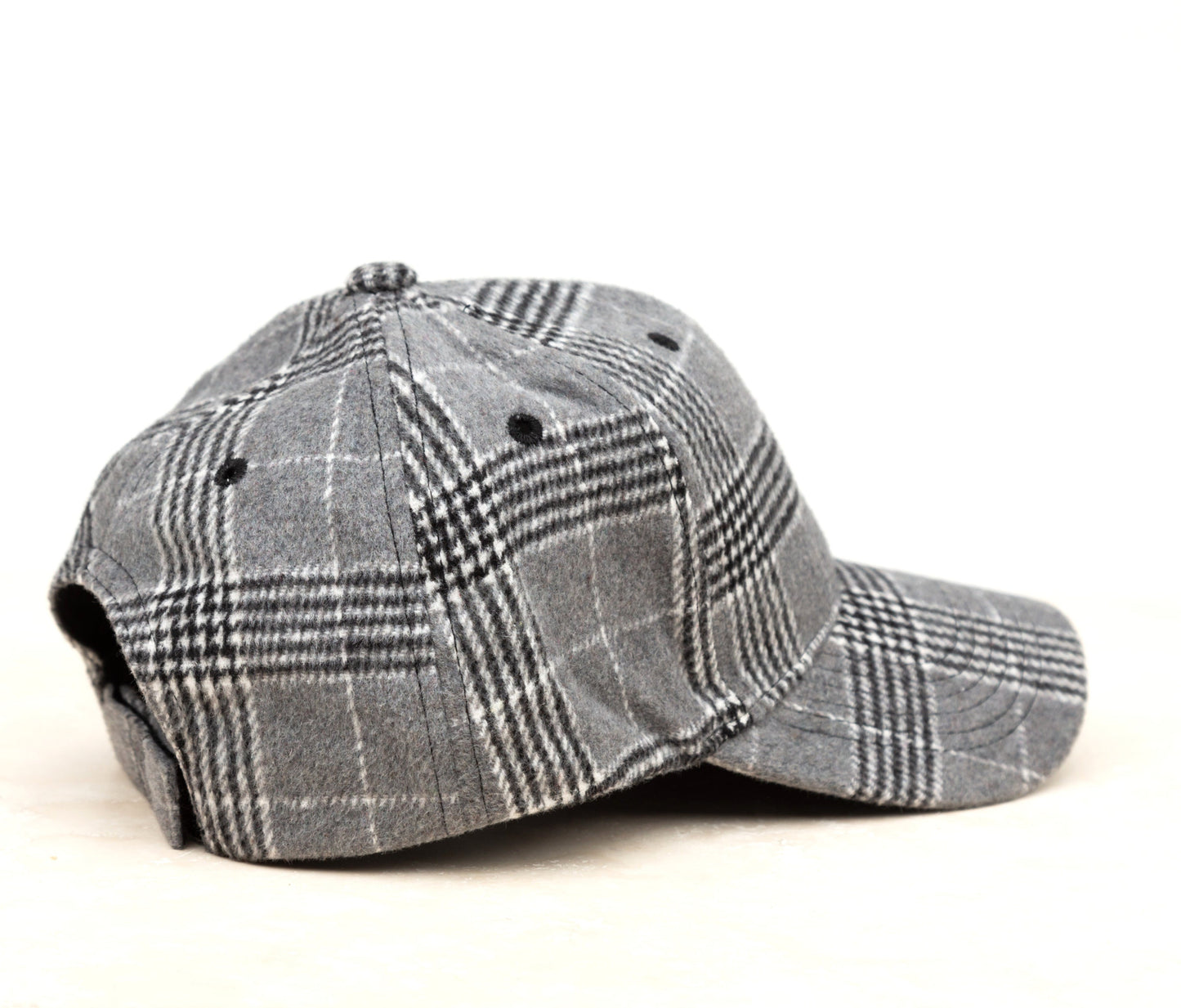 Gorras de béisbol a cuadros para otoño