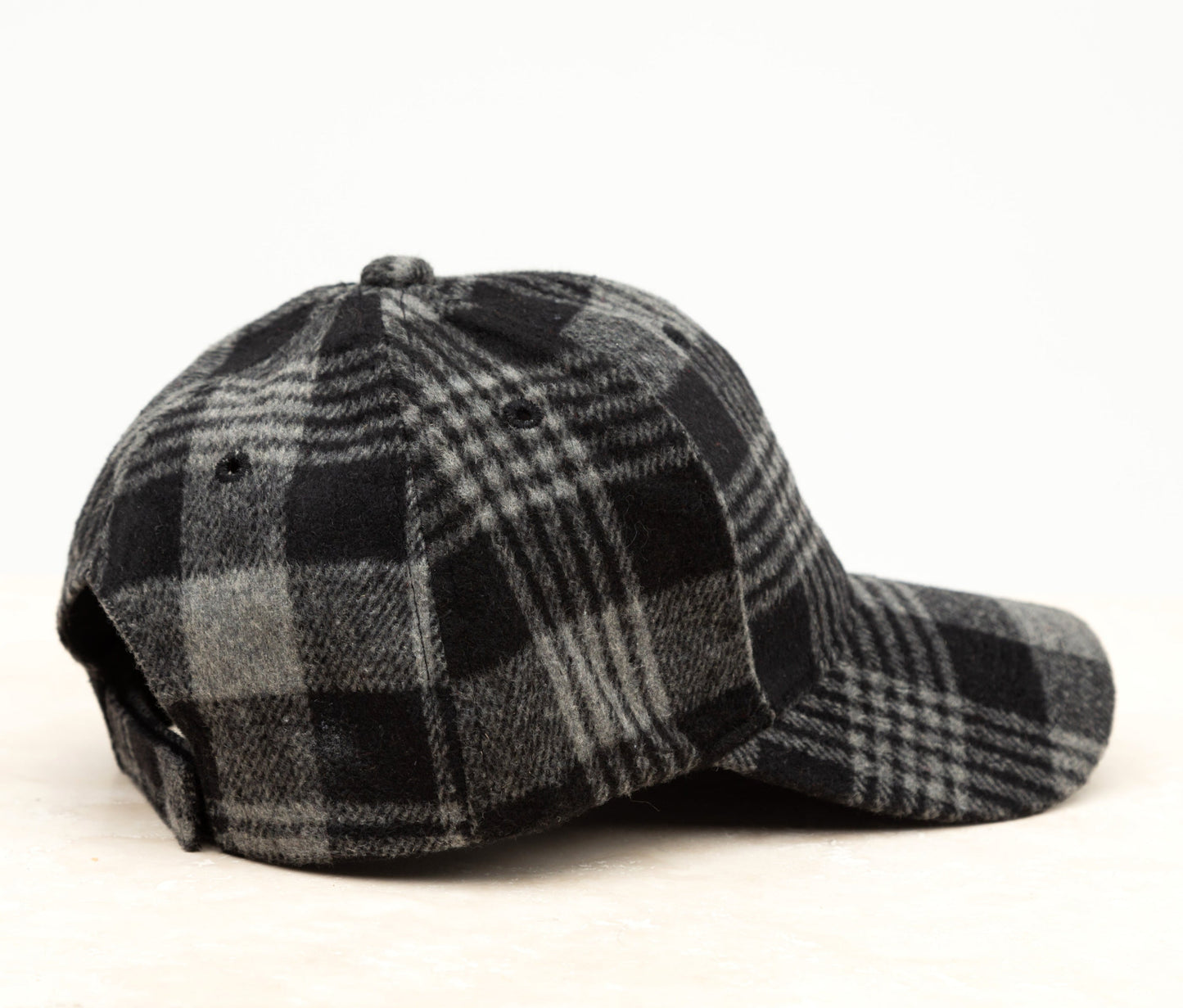 Gorras de béisbol a cuadros para otoño