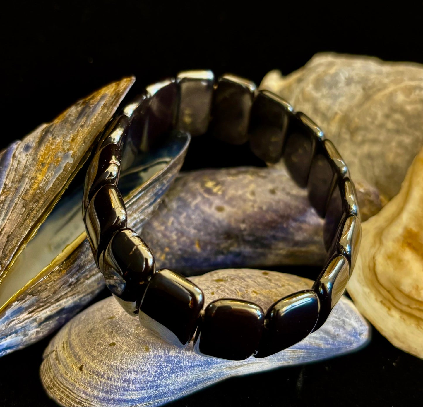 ⚡ Pulsera Elíptica Titan Strength — Energía de Confianza en Uno Mismo (Muñecas Grandes)