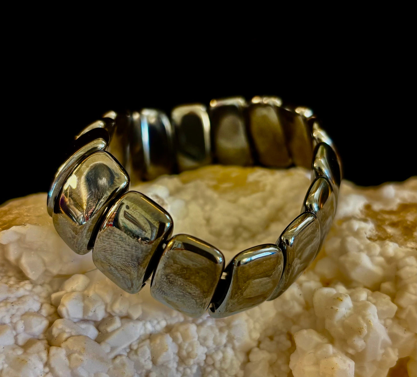 ⚡ Pulsera Elíptica Titan Strength — Energía de Confianza en Uno Mismo (Muñecas Grandes)