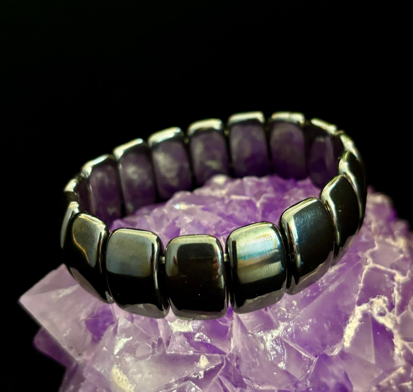 ⚡ Pulsera Elíptica Titan Strength — Energía de Confianza en Uno Mismo (Muñecas Grandes)