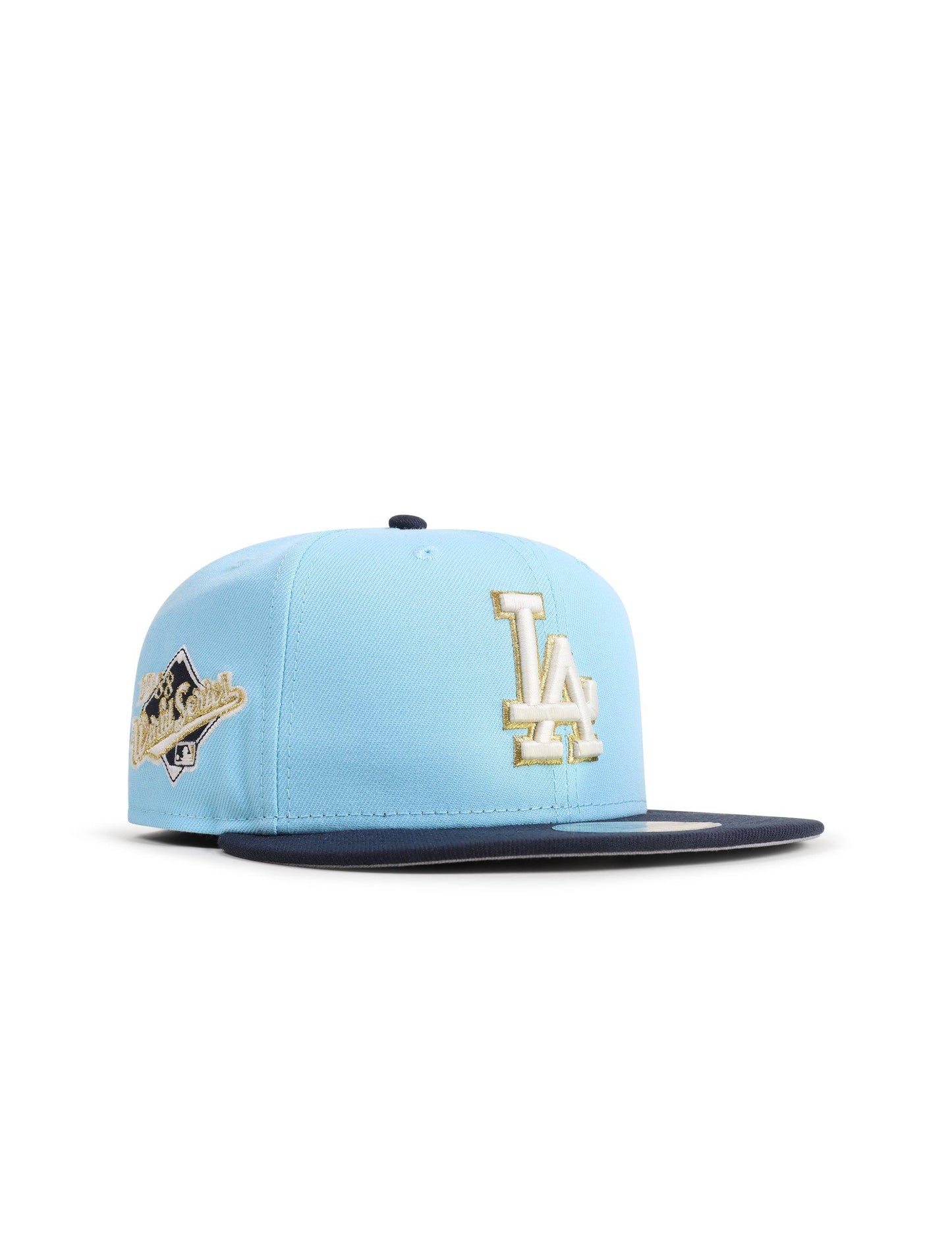 Gorra New Era 5950 Dodgers Serie Mundial 1988 - Azul Dosientos/Azul marino