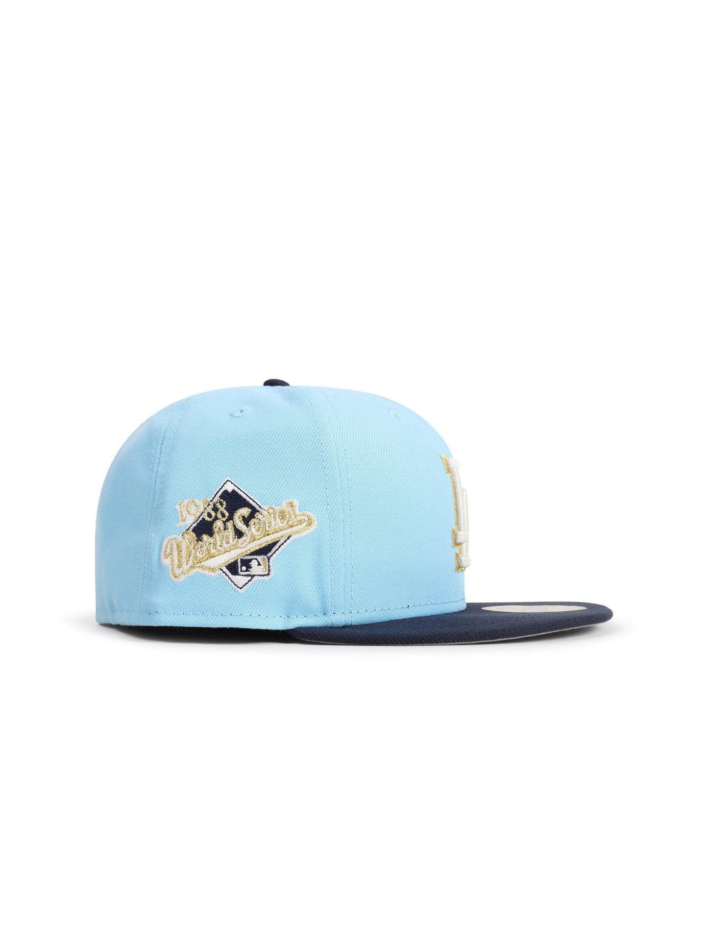 Gorra New Era 5950 Dodgers Serie Mundial 1988 - Azul Dosientos/Azul marino