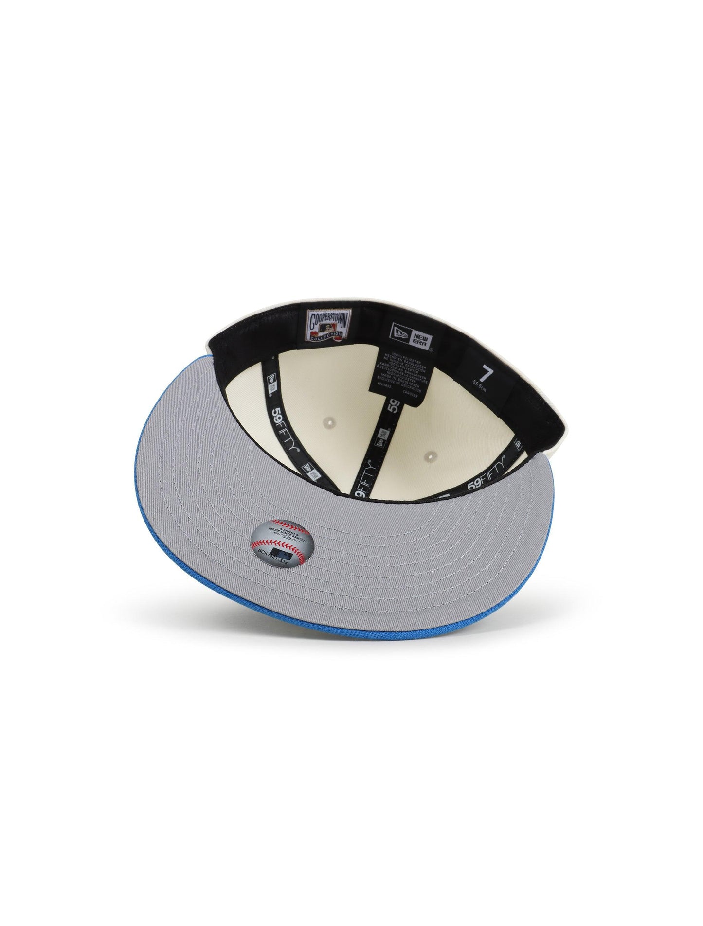 Gorra New Era 5950 Dodgers 40 Aniversario - Cromado/Azul Suroeste