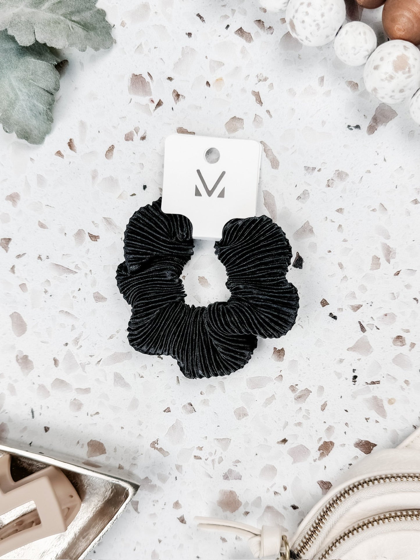 Michelle Mae Ribbed Scrunchie