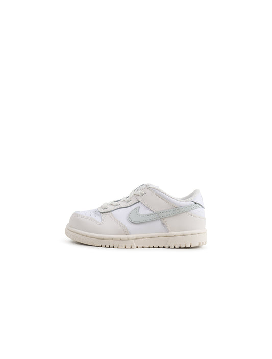 Nike (TD) Dunk Low - White/Light Silver