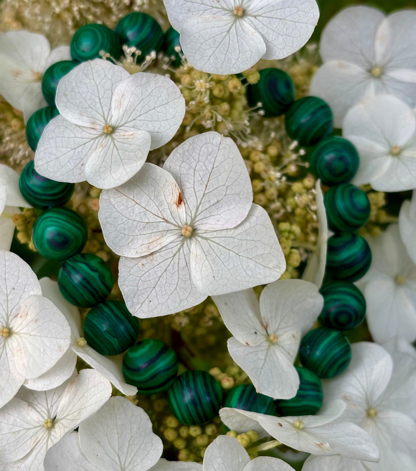 Pulsera de Cuentas de Malaquita – Transformación y Protección